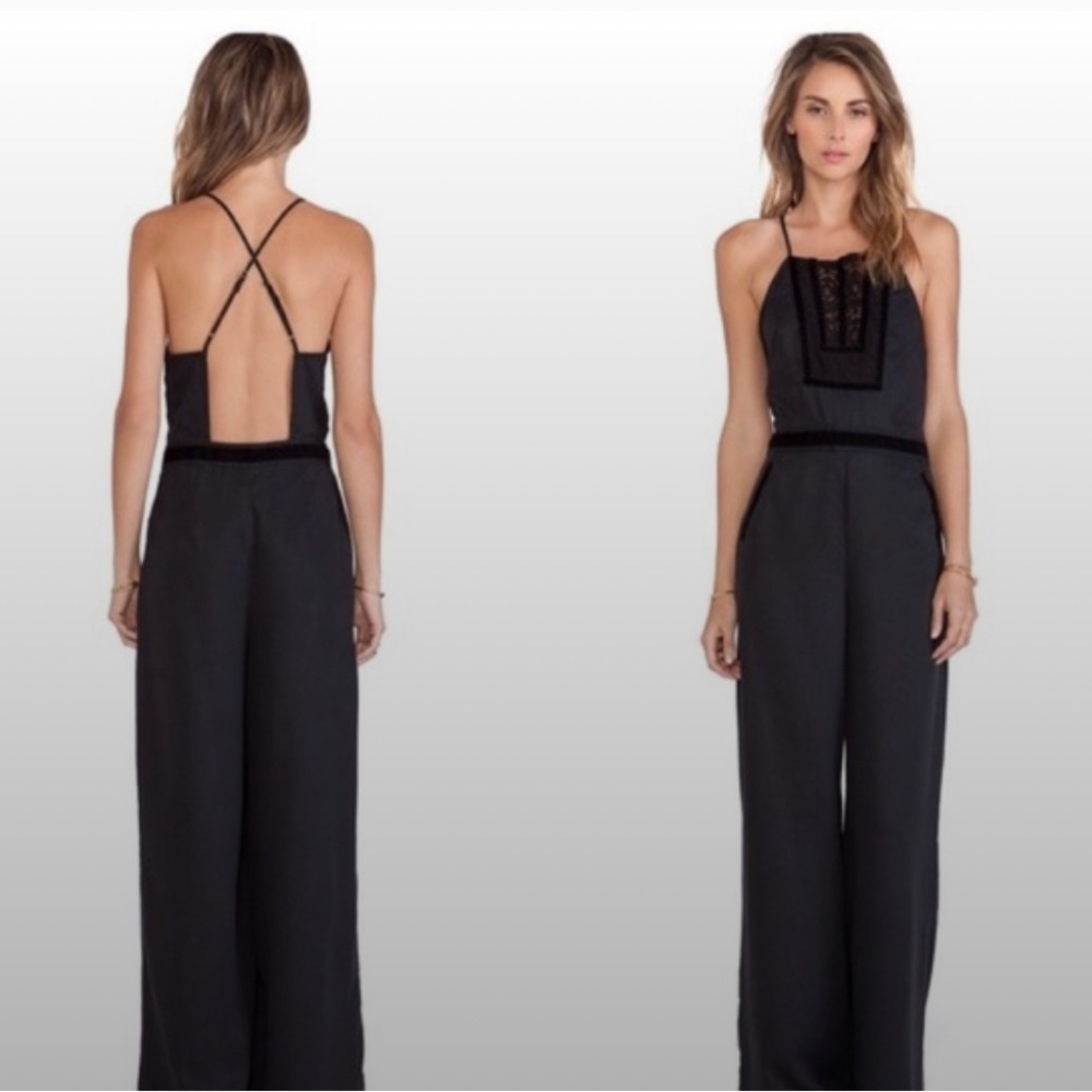 NWT Free People Tuxedo Jumpsuit size 6